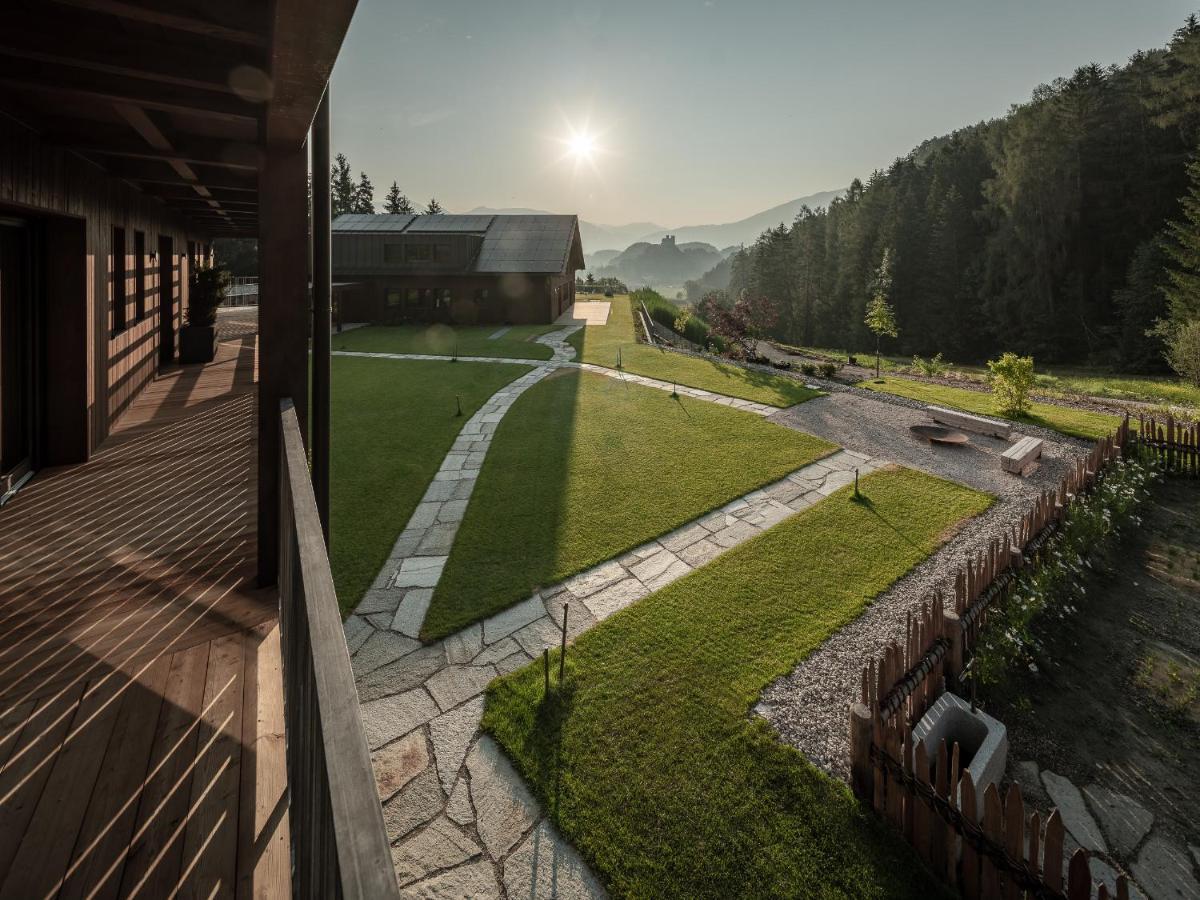 Ferienwohnung Arieshof Castell Sankt Lorenzen Exterior foto